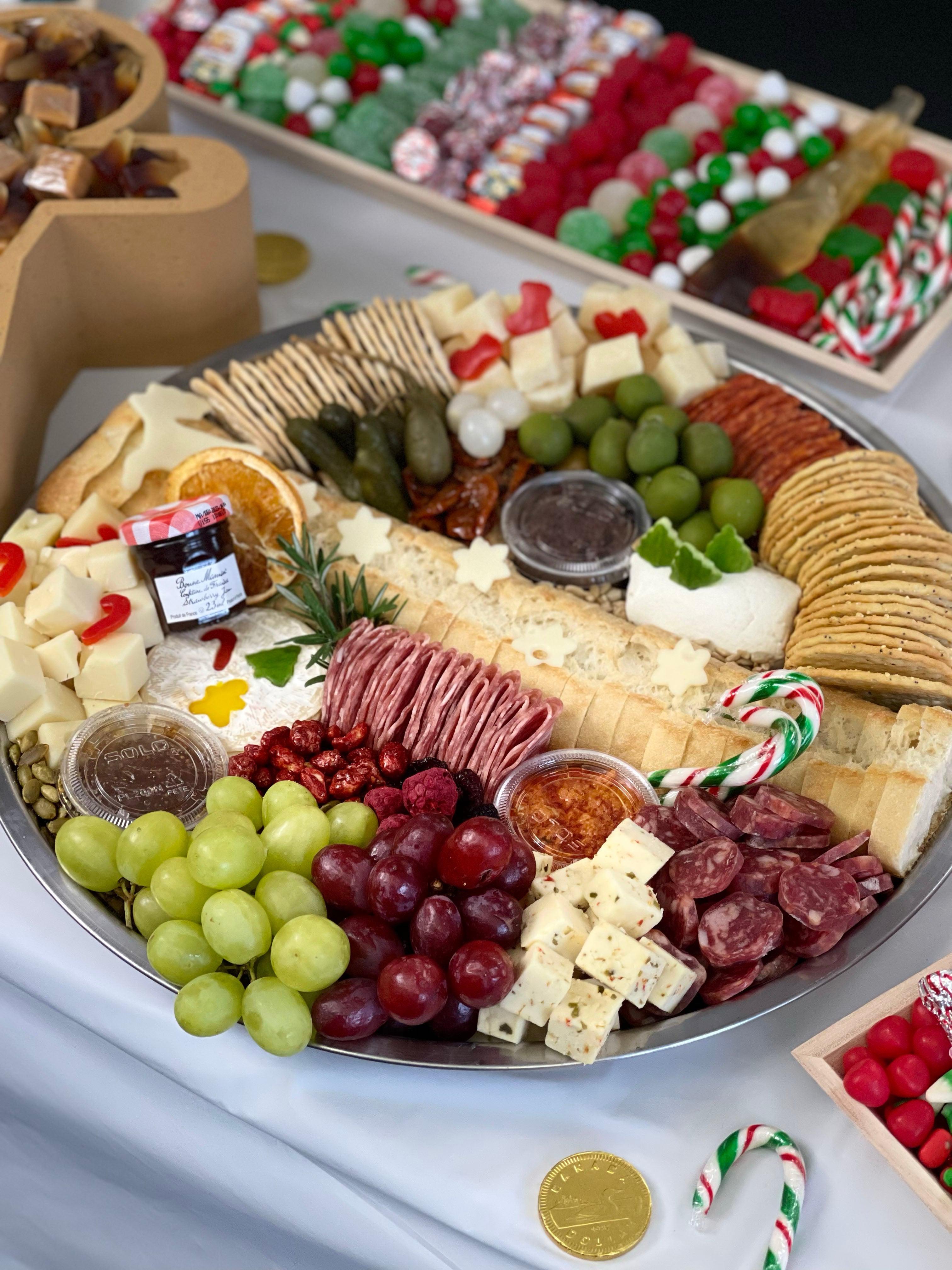 Christmas Charcuterie Tray-Charcuterie-Corporate Catering Toronto-Best Charcuterie-Catering Toronto-Cured Catering