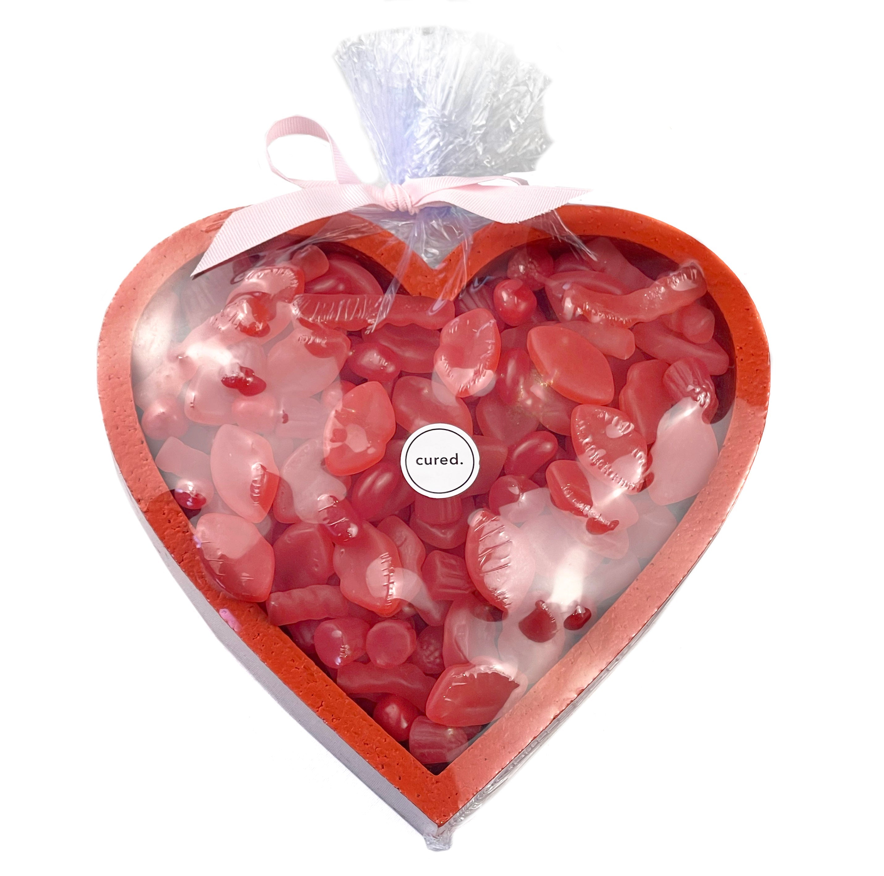 Valentine's Day Candy Heart-Charcuterie-Corporate Catering Toronto-Best Charcuterie-Catering Toronto-Cured Catering