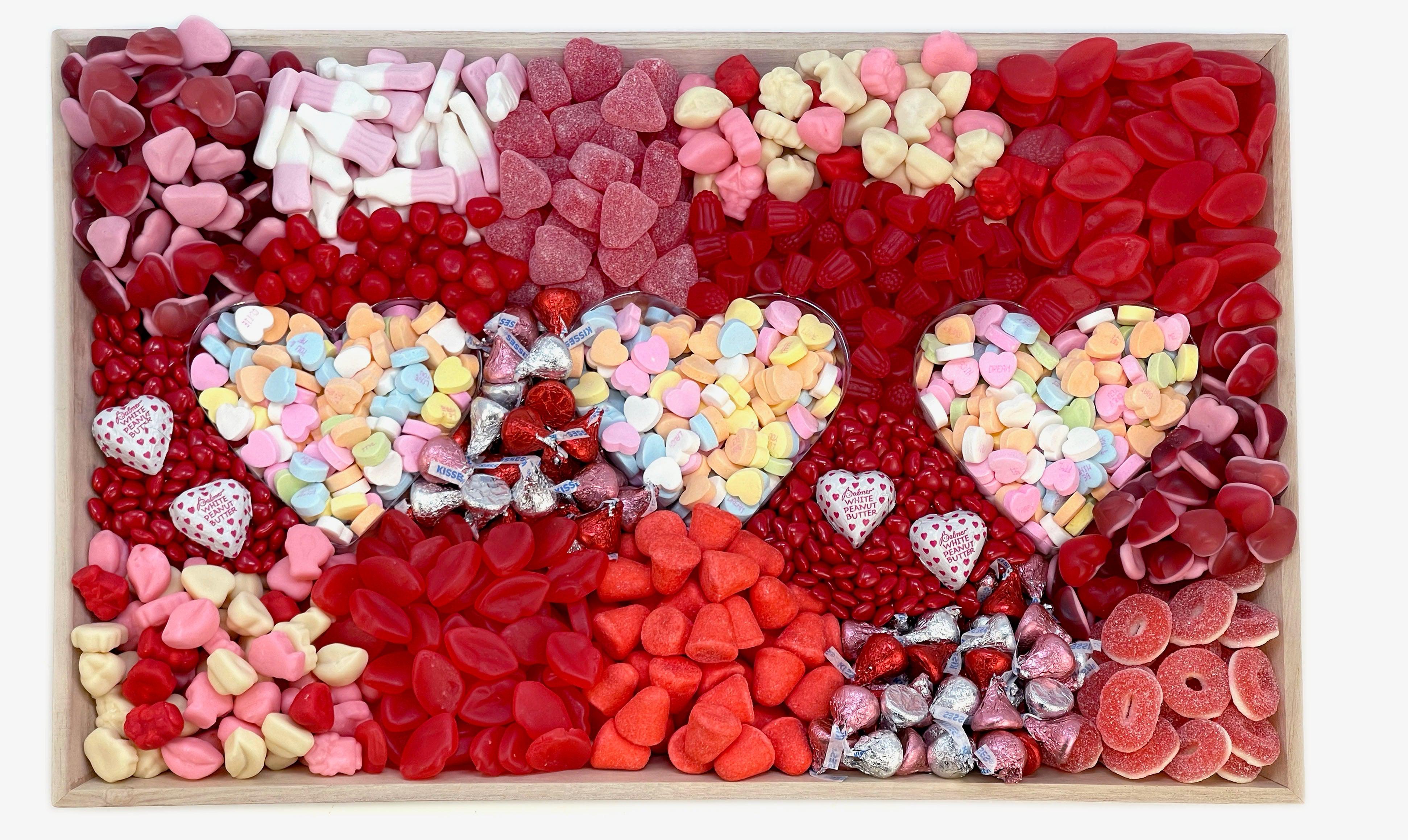 Valentine&#39;s Day Candy Platter-Charcuterie-Corporate Catering Toronto-Best Charcuterie-Catering Toronto-Cured Catering