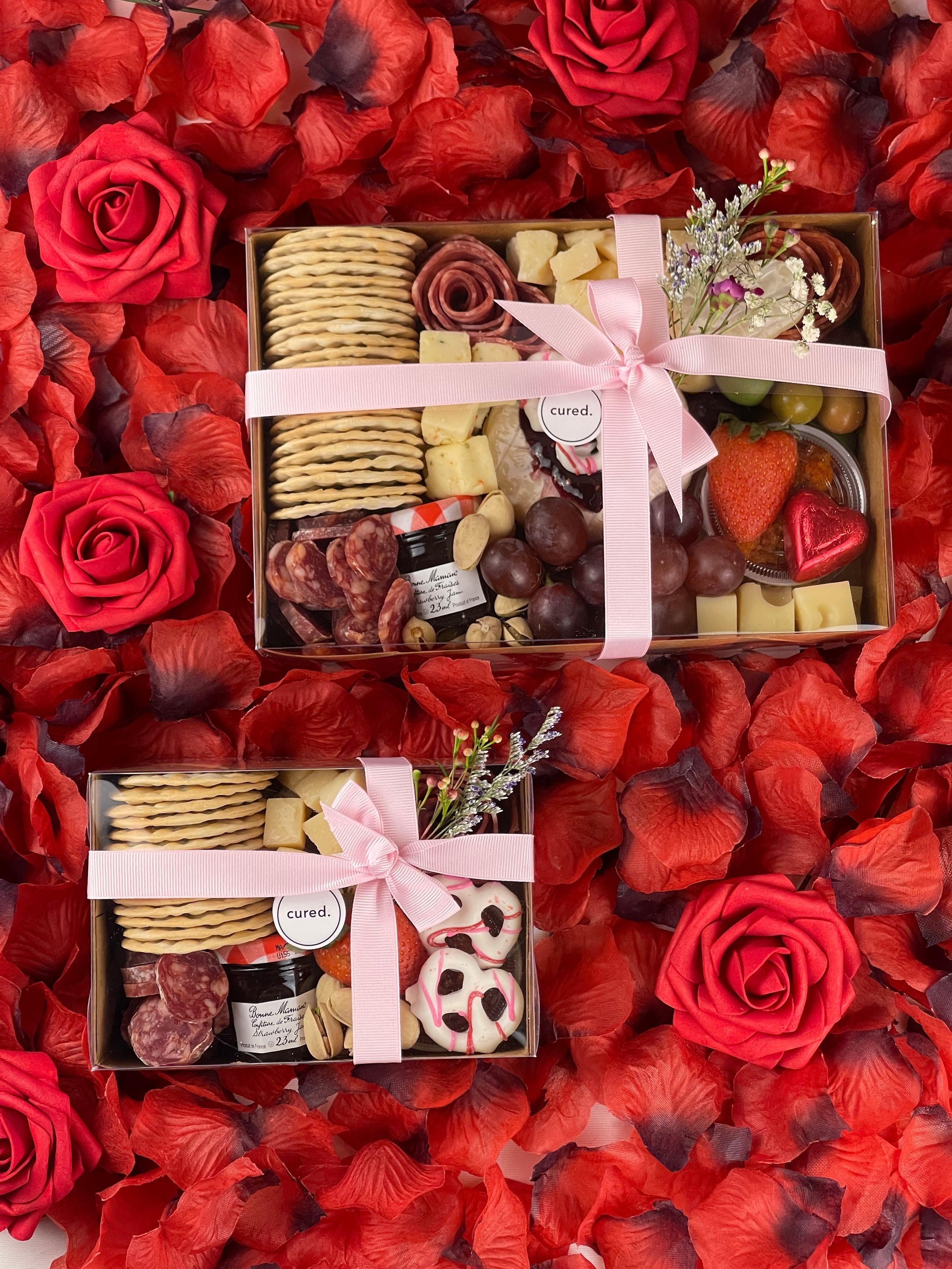 Valentine's Day Charcuterie Box-Charcuterie-Corporate Catering Toronto-Best Charcuterie-Catering Toronto-Cured Catering