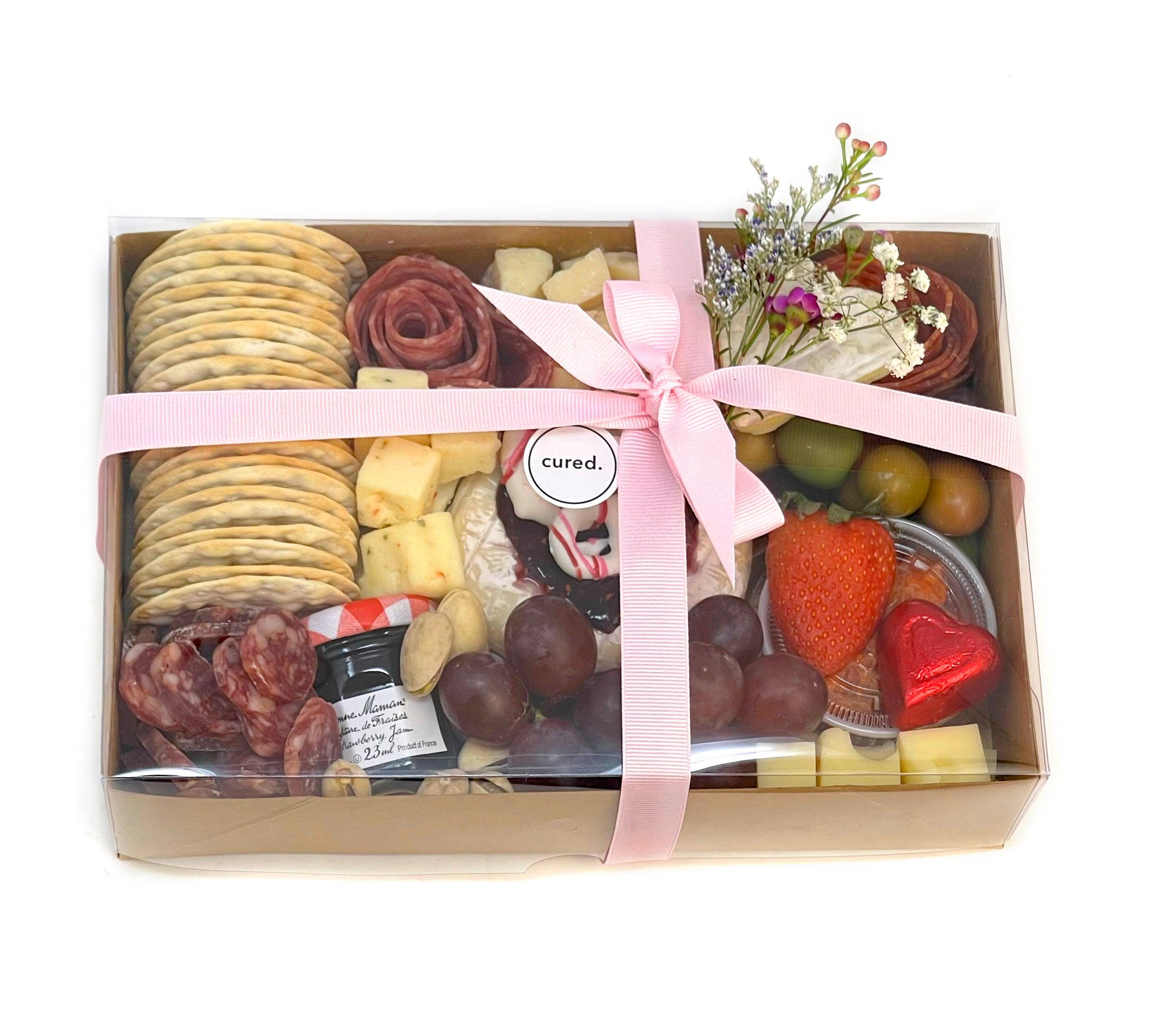 Valentine's Day Charcuterie Box-Charcuterie-Corporate Catering Toronto-Best Charcuterie-Catering Toronto-Cured Catering