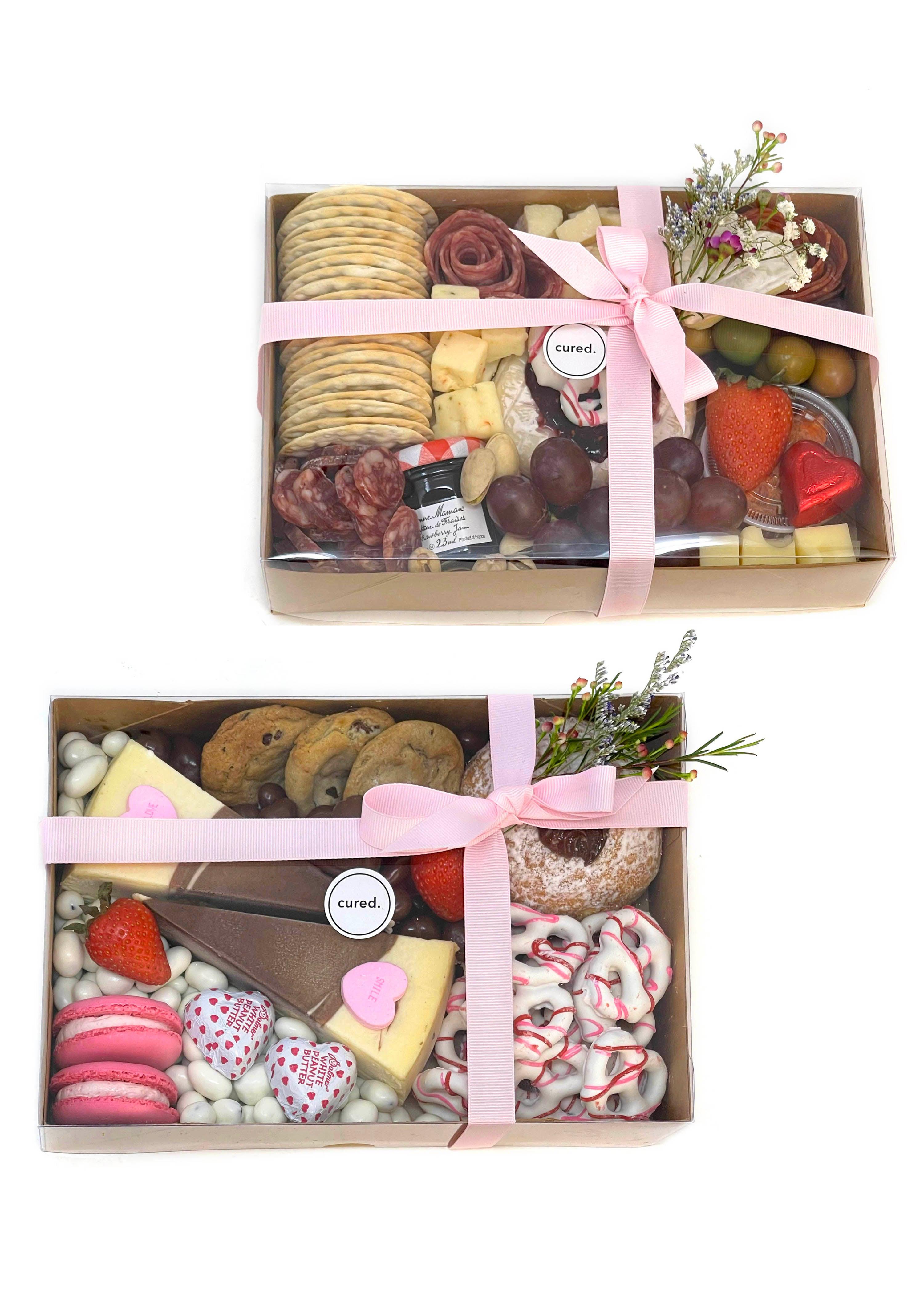 Valentine's Day Charcuterie + Dessert Combo-Charcuterie-Corporate Catering Toronto-Best Charcuterie-Catering Toronto-Cured Catering