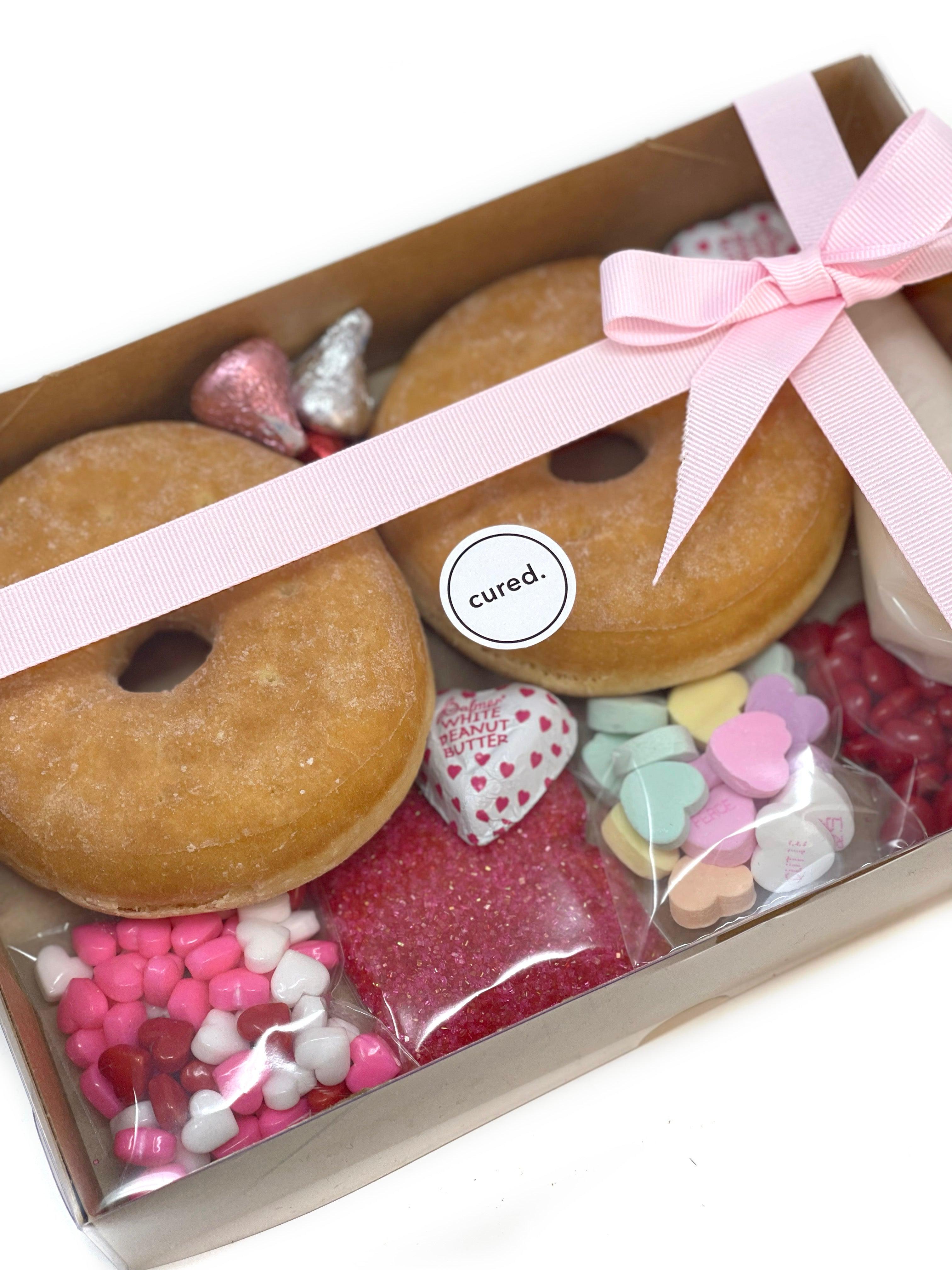 Valentine's Day Donut Decorating Kit-Charcuterie-Corporate Catering Toronto-Best Charcuterie-Catering Toronto-Cured Catering