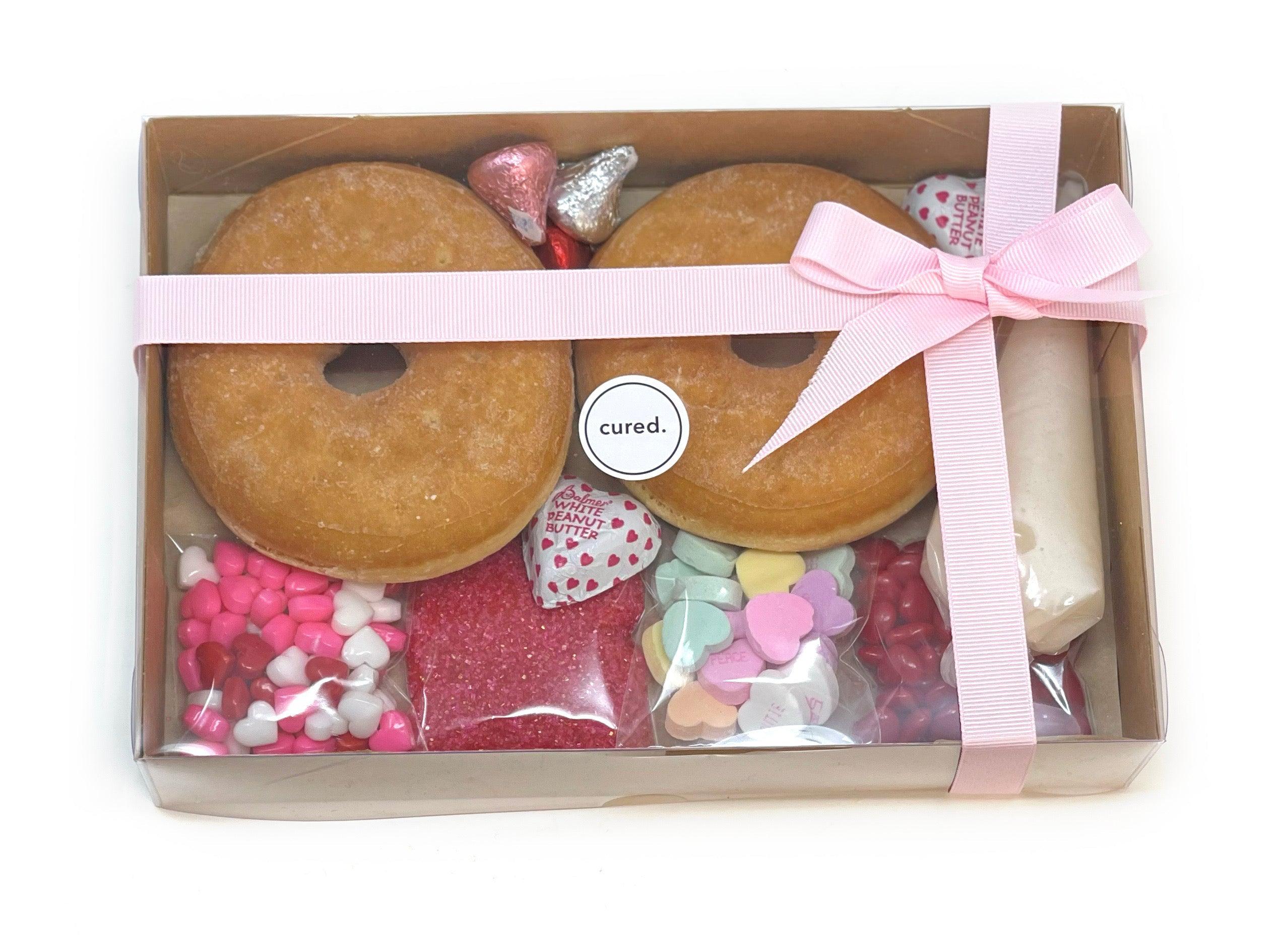 Valentine's Day Donut Decorating Kit-Charcuterie-Corporate Catering Toronto-Best Charcuterie-Catering Toronto-Cured Catering