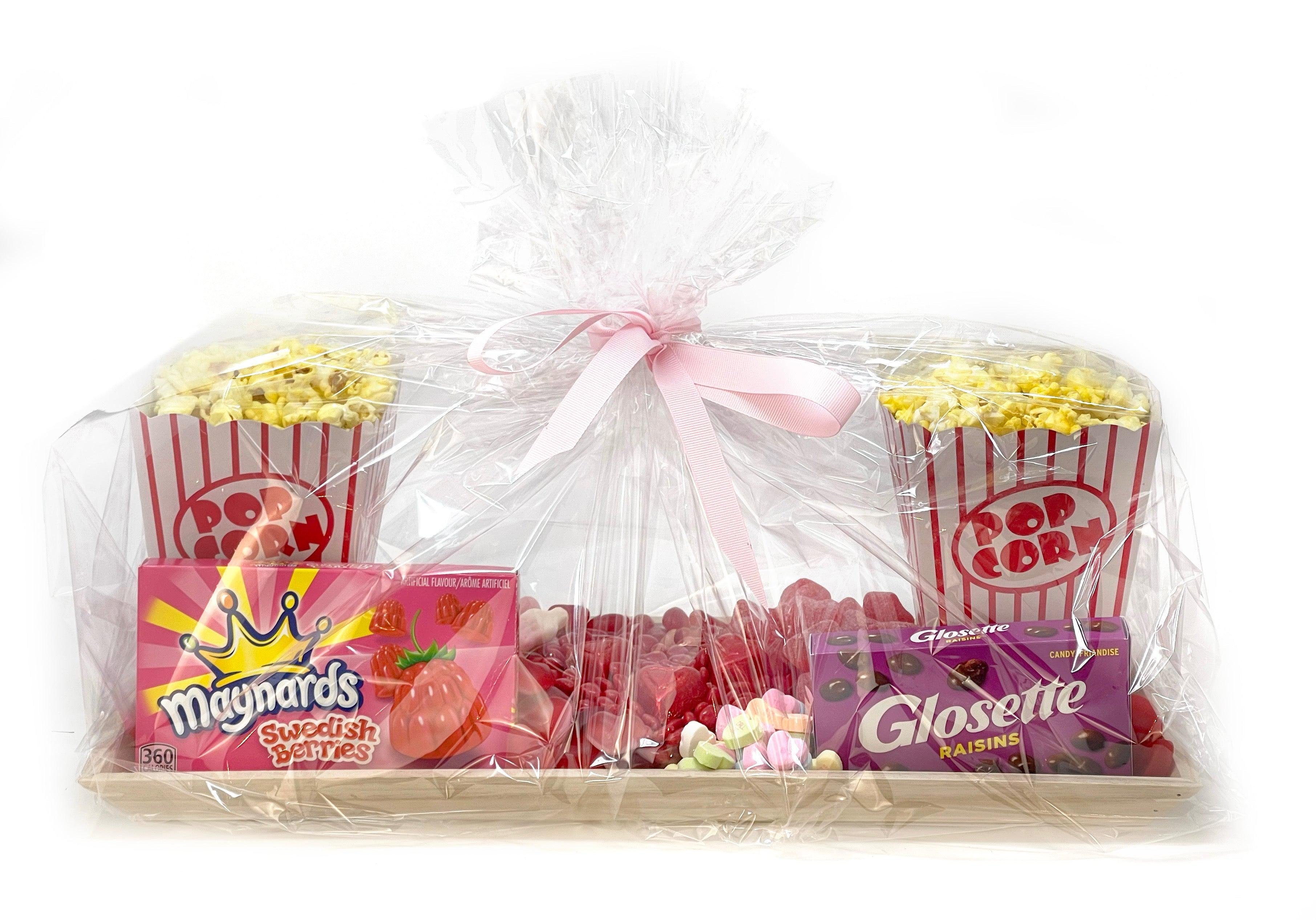 Valentine's Day Movie Night Tray-Charcuterie-Corporate Catering Toronto-Best Charcuterie-Catering Toronto-Cured Catering