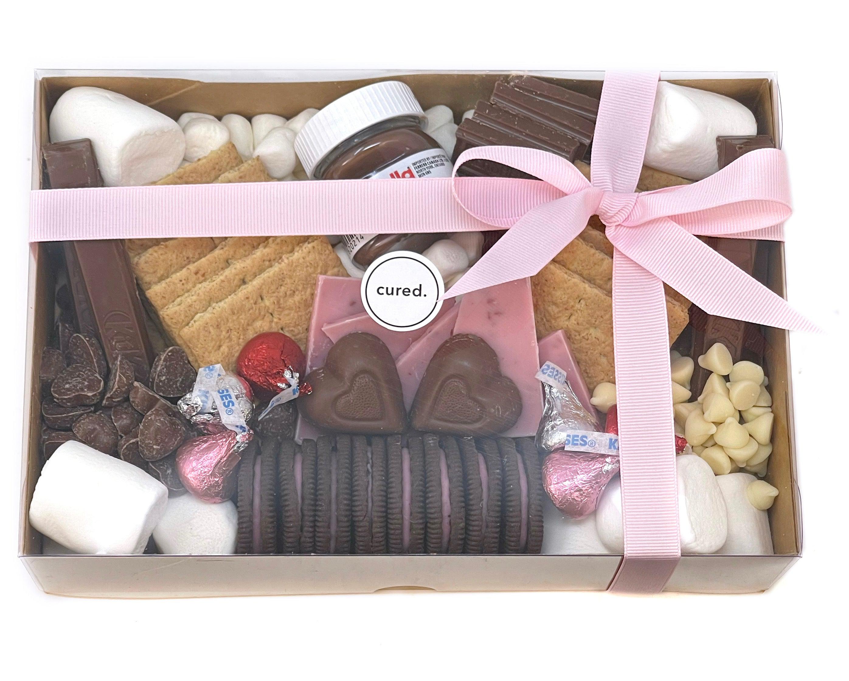 Valentine's Day S'mores Box-Charcuterie-Corporate Catering Toronto-Best Charcuterie-Catering Toronto-Cured Catering