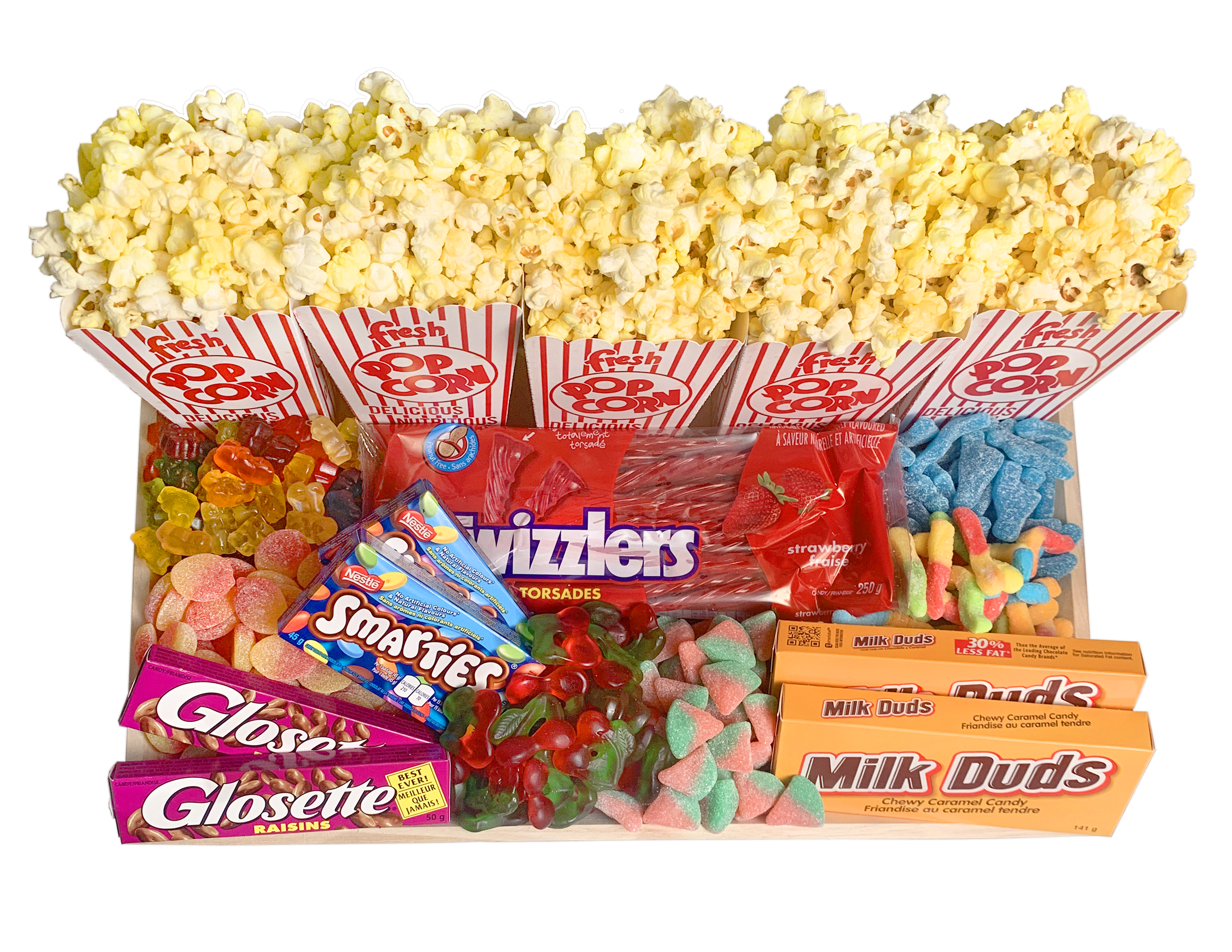 Large Movie Night Tray